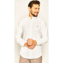 Koszula Polo Ralph Lauren Core Replen 710792041. Białe koszule męskie Polo Ralph Lauren, m, bez wzorów, z bawełny, casualowe, polo, bez rękawów. W wyprzedaży za 339,00 zł.