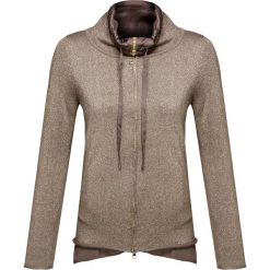 Bluza DEHA HARMONIC Beżowy|Brązowy. Brązowe bluzy damskie z kieszeniami marki Deha, z kaszmiru. Za 480,00 zł.