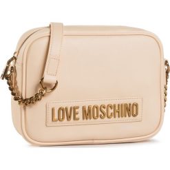 Torebka LOVE MOSCHINO - JC4071PP1BLK0107 Naturale. Czarne listonoszki damskie Love Moschino, bez wzorów, ze skóry ekologicznej, eleganckie, bez dodatków. Za 729,00 zł.