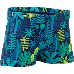 Bokserki kąpielowe Jungle dla malucha. Niebieskie bielizna chłopięca NABAIJI, bez wzorów, z elastanu. Za 24,99 zł.