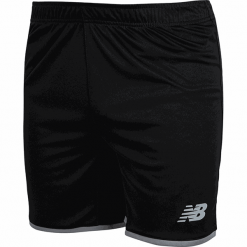 Jr spodenki treningowe EJS9026BGM. Spodenki sportowe męskie New Balance, s, bez wzorów, z poliesteru, sportowe, do piłki nożnej. Za 79,99 zł.