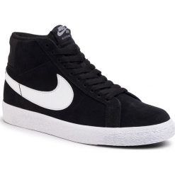 Buty NIKE - Sb Zoom Blazer Mid 864349 002 Black/White/White/White. Czarne półbuty męskie Nike, na co dzień, bez wzorów, ze skóry, bez zapięcia. Za 419,00 zł.