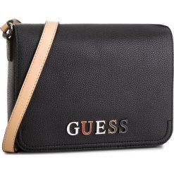Torebka GUESS - HWBL66 91210 BLA. Czarne listonoszki damskie marki Guess, z aplikacjami, ze skóry ekologicznej. Za 519,00 zł.