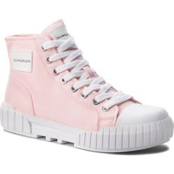 Trampki CALVIN KLEIN JEANS - Briony R0785 Chintz Rose. Różowe półbuty damskie Calvin Klein Jeans, bez wzorów, z jeansu, bez zapięcia. W wyprzedaży za 319,00 zł.