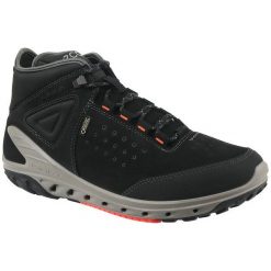 Ecco Biom Venture 82073451707 43 Czarne. Czarne buty trekkingowe męskie marki ecco, ze skóry. W wyprzedaży za 549,99 zł.