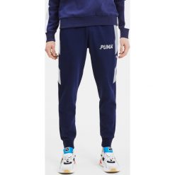 Puma Modern Sports Spodnie dresowe Niebieski. Niebieskie spodnie męskie Puma, na imprezę, m, bez wzorów, z bawełny. Za 223,95 zł.