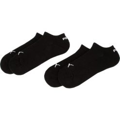 Zestaw 2 par niskich skarpet unisex PUMA - 906800 Black 01. Czarne skarpetki damskie Puma, bez wzorów, z elastanu. Za 29,00 zł.
