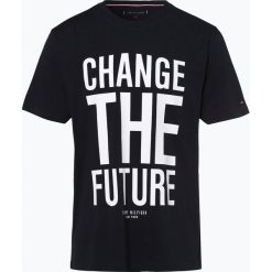 Tommy Hilfiger - T-shirt męski, niebieski. T-shirty męskie TOMMY HILFIGER. Za 199,95 zł.