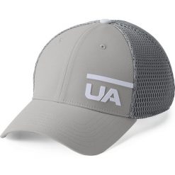 Under Armour Czapka męska Men's Train Spacer Mesh Cap jasnoszara r. L/XL (1305446-558). Szare czapki z daszkiem męskie marki Under Armour, z meshu. Za 58,76 zł.