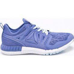 Reebok - Buty ZPrint 3D. Niebieskie buty sportowe damskie Reebok, bez wzorów, z materiału, sportowe. W wyprzedaży za 219,90 zł.