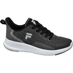 Sneakersy Fila Fila popielate. Szare sneakersy damskie Fila, z materiału. Za 139,90 zł.