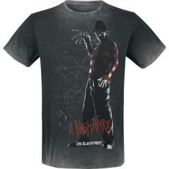T-shirty męskie: Koszmar z ulicy Wiązów Silhouette T-Shirt szary
