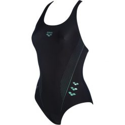 ARENA strój kąpielowy damski W Chameleon V Back One Piece 36 Czarny. Czarne stroje kąpielowe damskie Arena, bez wzorów, klasyczne. W wyprzedaży za 175,00 zł.