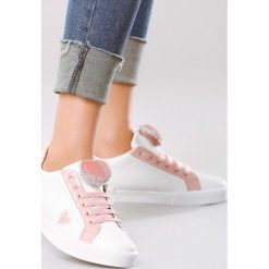 Białe Buty Sportowe Strange Love. Białe buty sportowe damskie Born2be, bez wzorów, sportowe. Za 69,99 zł.