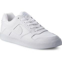 Buty NIKE - Sb Delta Force Vulc 942237 112 White/White/White. Białe półbuty męskie Nike, na co dzień, bez wzorów, ze skóry ekologicznej, eleganckie, bez zapięcia. W wyprzedaży za 199,00 zł.