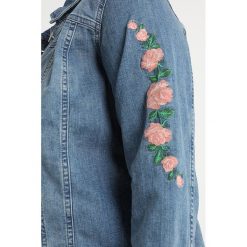 Bomberki damskie: Zizzi MGARY JACKET Kurtka jeansowa light blue denim