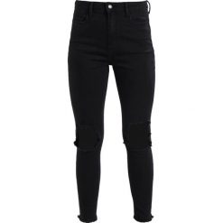 Even&Odd Jeans Skinny Fit black denim. Czarne boyfriendy damskie Even&Odd. Za 129,00 zł.