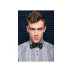 Mucha marthu GARDEN PIXEL m0340. Czerwone muszki męskie marki Marthu, na imprezę, w paski, z bawełny, eleganckie. Za 89,00 zł.