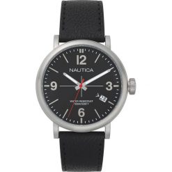 Nautica - Zegarek. Czarne zegarki męskie Nautica, ze stali. W wyprzedaży za 399,90 zł.