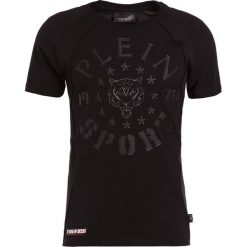 Plein Sport ROUND NECK LIONEL Tshirt z nadrukiem black. Czarne koszulki polo męskie Plein Sport, xxl, z nadrukiem, z bawełny. W wyprzedaży za 401,40 zł.