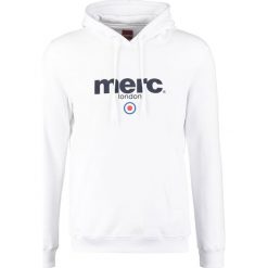 Bluzy męskie: Merc PILL Bluza z kapturem white