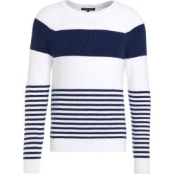 Swetry klasyczne męskie: Michael Kors STRIPE JUMPER Sweter white