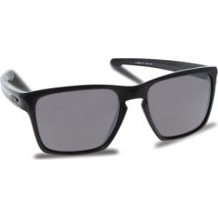 Okulary przeciwsłoneczne OAKLEY - Sliver Xl OO9341-1757 Polished Black/Prizm Black Iridium. Czarne okulary przeciwsłoneczne męskie wayfarery Oakley, z tworzywa sztucznego. W wyprzedaży za 479,00 zł.