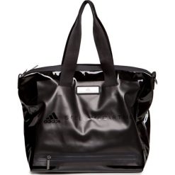 Torba ADIDAS BY STELLA McCARTNEY STUDIO BAG M. Czarne torebki damskie sportowe adidas by Stella McCartney, w paski, z satyny, eleganckie, na ramię, bez dodatków. Za 970,00 zł.