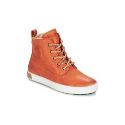 Buty Dziecko Blackstone CK05. Pomarańczowe trampki dziewczęce Blackstone, bez wzorów, bez zapięcia. Za 455,20 zł.