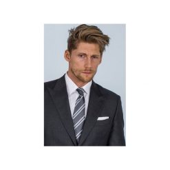 Garnitur FAMAS. Niebieskie garnitury męskie marki Guns&tuxedos, bez wzorów. Za 599,99 zł.