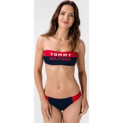 Tommy Hilfiger Górna część stroju kąpielowego Niebieski Czerwony. Czerwone stroje kąpielowe damskie TOMMY HILFIGER, l, bez wzorów, z elastanu. Za 250,95 zł.
