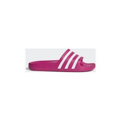 Klapki adidas Klapki adilette Aqua. Różowe kapcie męskie Adidas, bez wzorów. Za 79,95 zł.
