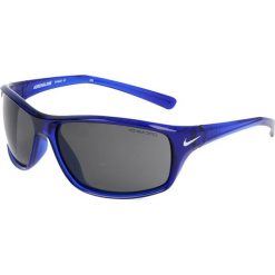 Okulary przeciwsłoneczne "EV0605" w kolorze niebieskim. Niebieskie okulary przeciwsłoneczne męskie marki Nike & adidas, z tworzywa sztucznego. W wyprzedaży za 179,95 zł.