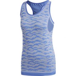 Koszulka do biegania damska ADIDAS ULTRA PRIMEKNIT PARLEY TANK / CF5138. Niebieskie bluzki damskie marki Adidas, do biegania. Za 263,00 zł.