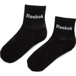 Zestaw 3 par wysokich skarpet unisex Reebok - Roy U Crew Sock AB5280 Black. Czarne skarpetki damskie Reebok, bez wzorów, z elastanu. Za 29,95 zł.