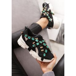 Czarne Sneakersy A Star Is Born. Czarne sneakersy damskie Renee, z materiału. Za 119,99 zł.