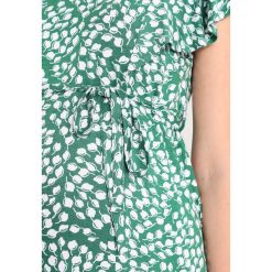 Sukienki: JoJo Maman Bébé LEAF FRILL SLEEVE DRESS Sukienka z dżerseju green