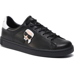 Sneakersy KARL LAGERFELD - KL51209 Black/Mono. Czarne sneakersy męskie KARL LAGERFELD, bez zapięcia. Za 779,00 zł.
