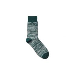 Skarpety Jack Jones 12157652 JOHN. Niebieskie skarpetki męskie Jack & Jones, bez wzorów. Za 30,57 zł.