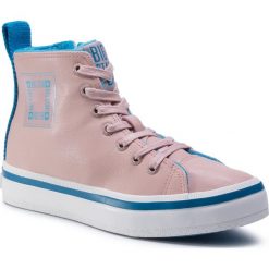 Trampki BIG STAR - GG274083 Lt.Pink. Różowe półbuty damskie BIG STAR, bez wzorów, ze skóry ekologicznej, bez zapięcia. Za 139,00 zł.