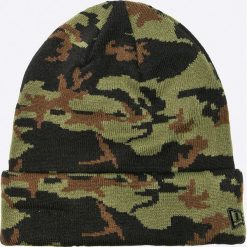 New Era - Czapka. Zielone czapki męskie marki New Era, z elastanu. W wyprzedaży za 89,90 zł.