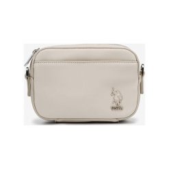 U.S. Polo Assn Torba biodrowa Beżowy. Brązowe nerki damskie U.S. Polo Assn., w paski, z materiału, bez dodatków. Za 257,95 zł.