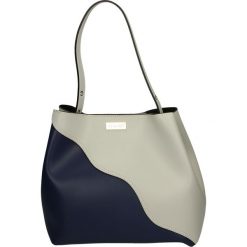 Torba - 174-002-O G-B. Niebieskie torebki klasyczne damskie marki Venezia, ze skóry. Za 349,00 zł.