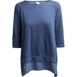 Bluza DEHA EASY. Niebieskie bluzy damskie Deha, z wiskozy. W wyprzedaży za 155,00 zł.