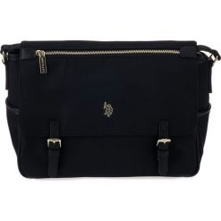 U.S. POLO ASSN. torebka damska crossbody New Houston czarna. Czarne torebki klasyczne damskie U.S. Polo Assn., bez wzorów, bez dodatków. Za 369,00 zł.