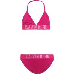 Calvin Klein Swimwear INTENSE POWER TRIANGLE SET Bikini pink glo. Czerwone stroje dwuczęściowe dziewczęce marki Calvin Klein Swimwear. Za 209,00 zł.