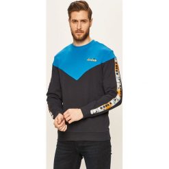 Diadora - Bluza. Niebieskie bluzy męskie Diadora, s, bez wzorów, z bawełny, z okrągłym kołnierzem, bez rękawów, bez kaptura. Za 279,90 zł.