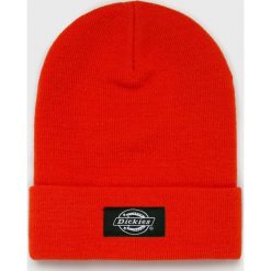 Dickies - Czapka/kapelusz 08.410205. Czerwone kapelusze męskie marki Dickies, na zimę, z dzianiny. Za 89,90 zł.