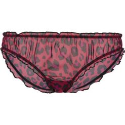 Guess Spodenki Czerwony. Czerwone figi damskie Guess, xs, z aplikacjami, z poliesteru. Za 85,95 zł.