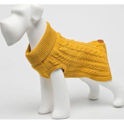 Medicine - Sweter dla psa Stylowy Pupil. Żółte golfy damskie marki MEDICINE, s, z bawełny. Za 59,90 zł.